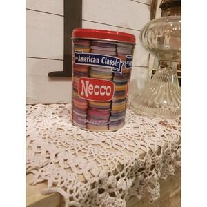 Vintage Necco Wafer Tin- An American Classic- Used But in Great Condition